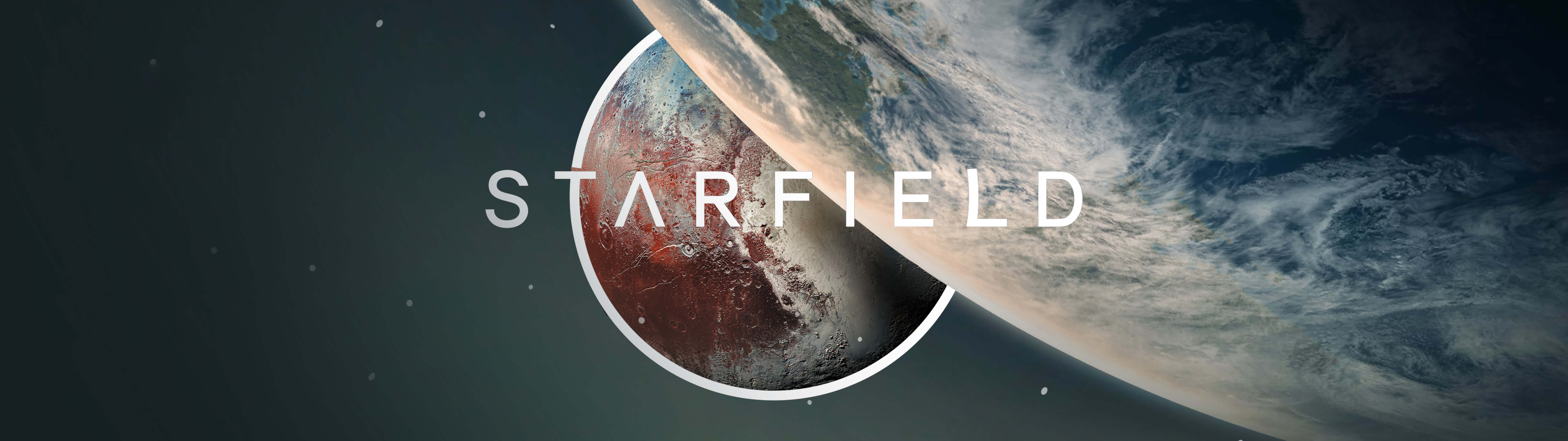 Un astronauta, ataviado con un detallado traje espacial, observa una nebulosa vibrante y colorida en el entorno del videojuego Starfield.