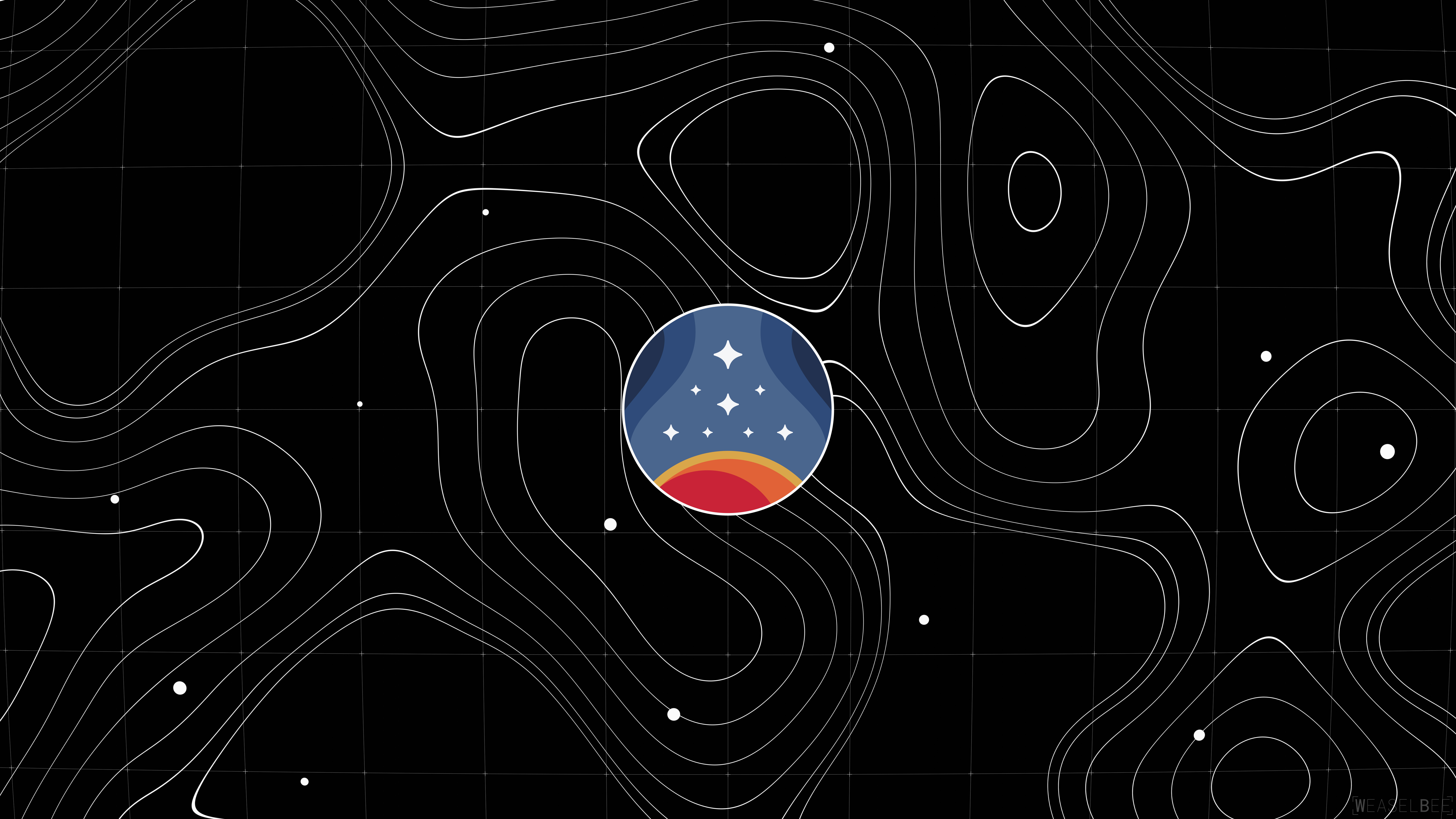 Ilustración minimalista de ciencia ficción con tonos oscuros, que representa la silueta de un astronauta en el espacio profundo, con un alto contraste entre el negro y los tonos oscuros, optimizada para pantallas OLED.