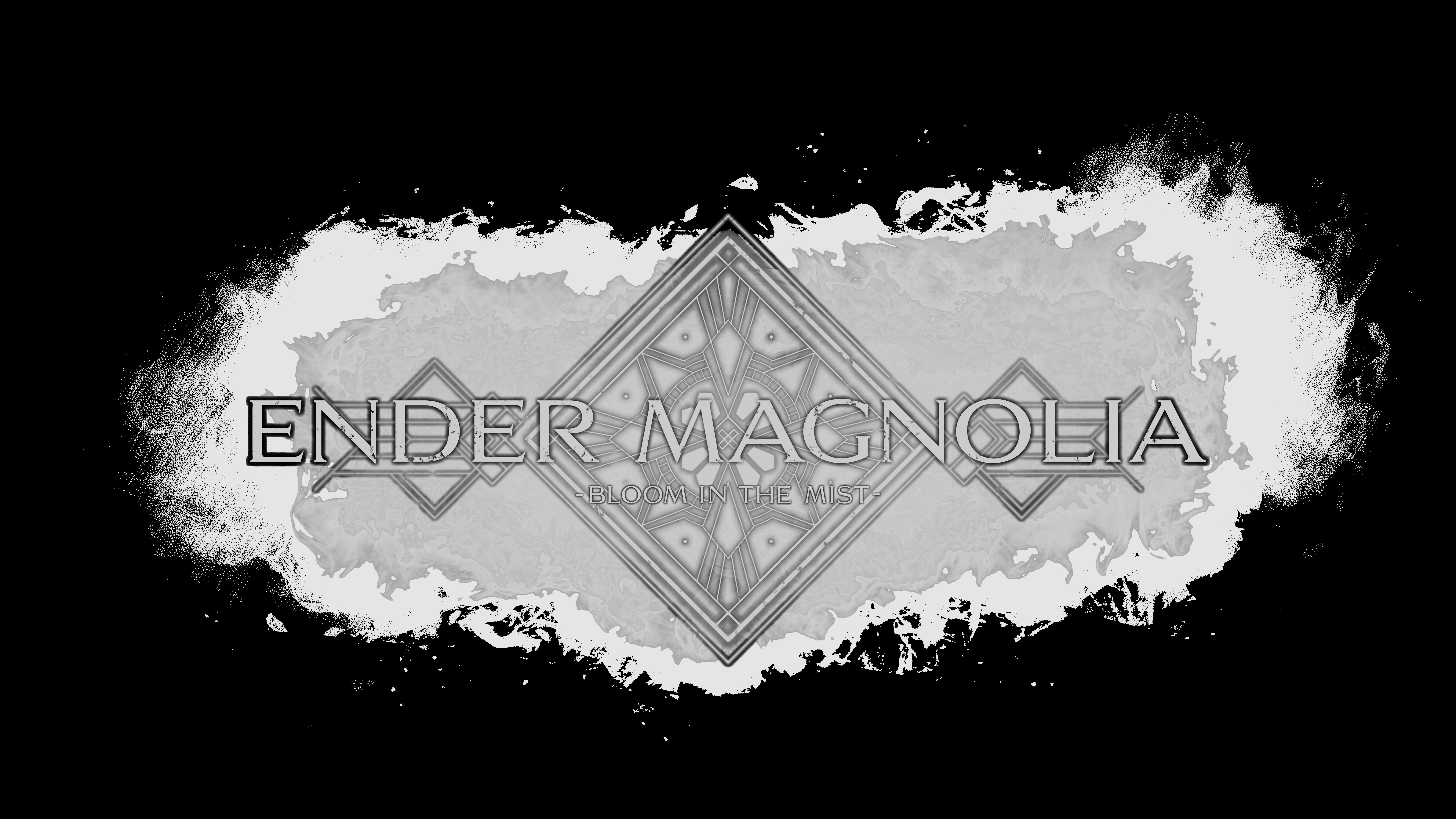 Logotipo oficial del videojuego Ender Magnolia: Bloom In The Mist.