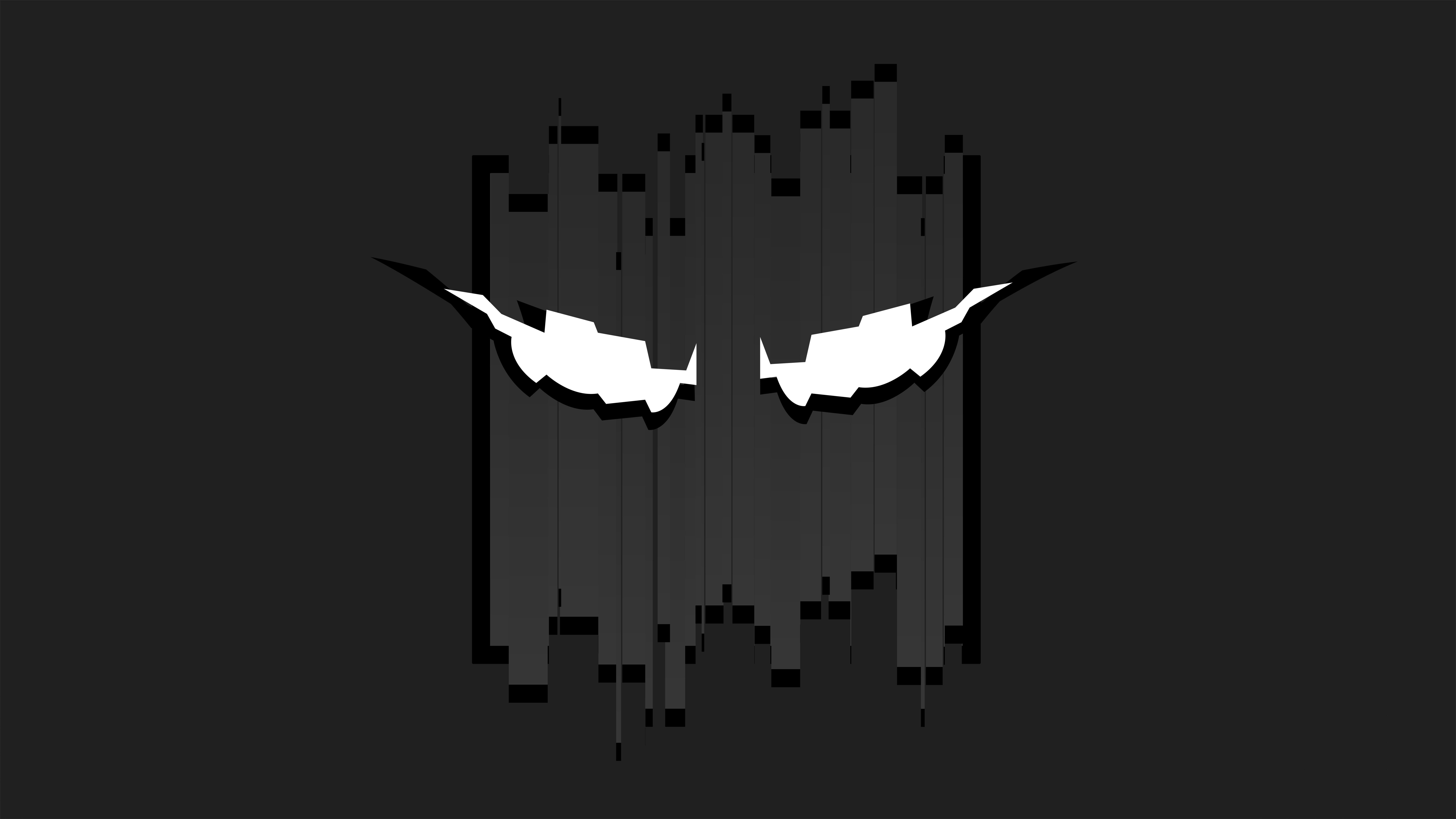 Un diseño gráfico minimalista del personaje Vigil, del videojuego Tom Clancy’s Rainbow Six Siege.