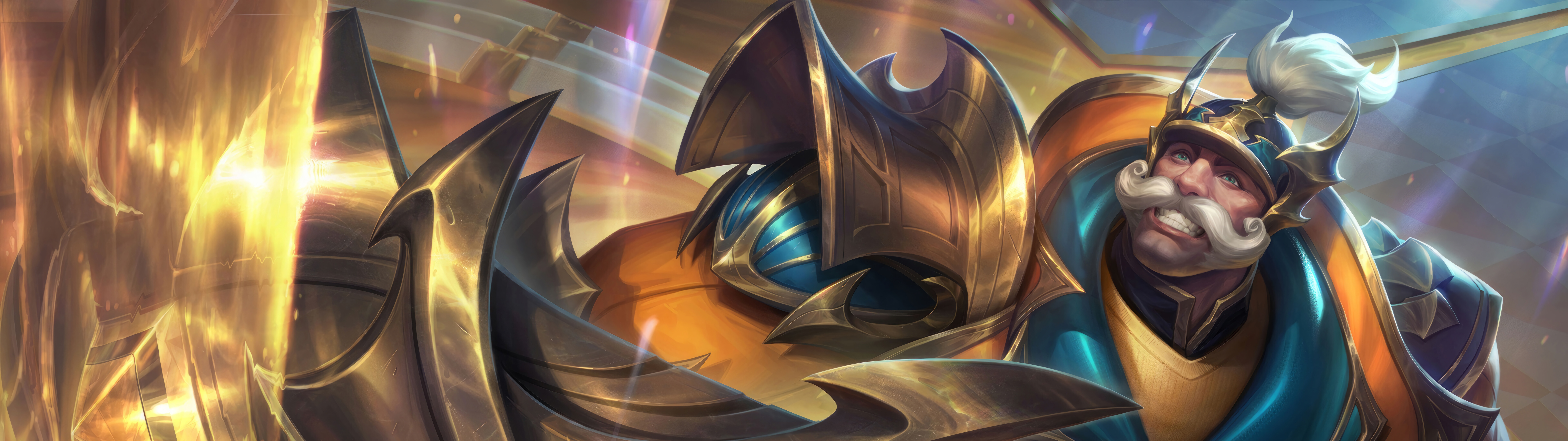 El emblemático escudo de metal y madera que utiliza Braum en League of Legends: Wild Rift.