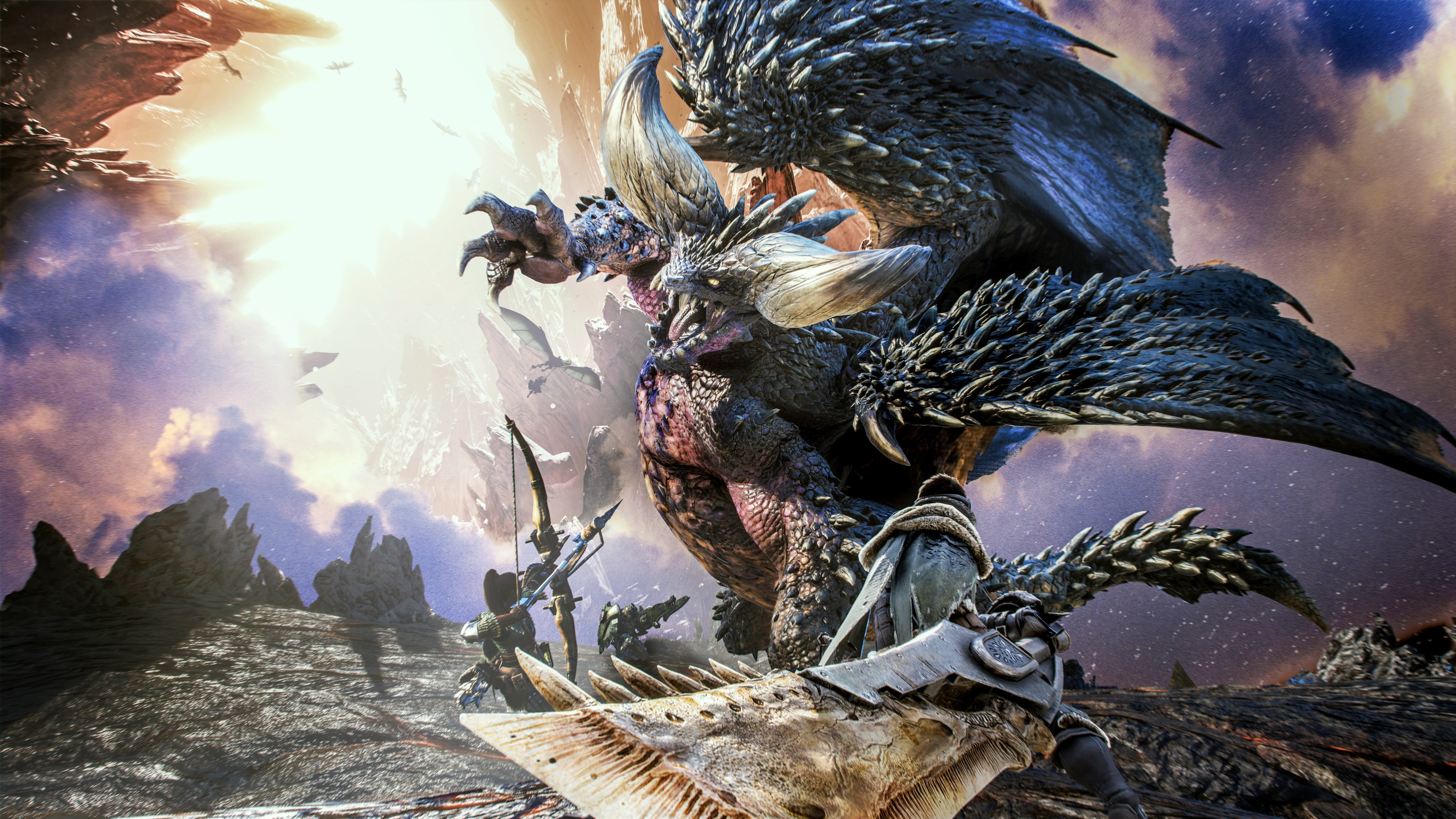 El dragón anciano Nergigante, del videojuego Monster Hunter: World.
