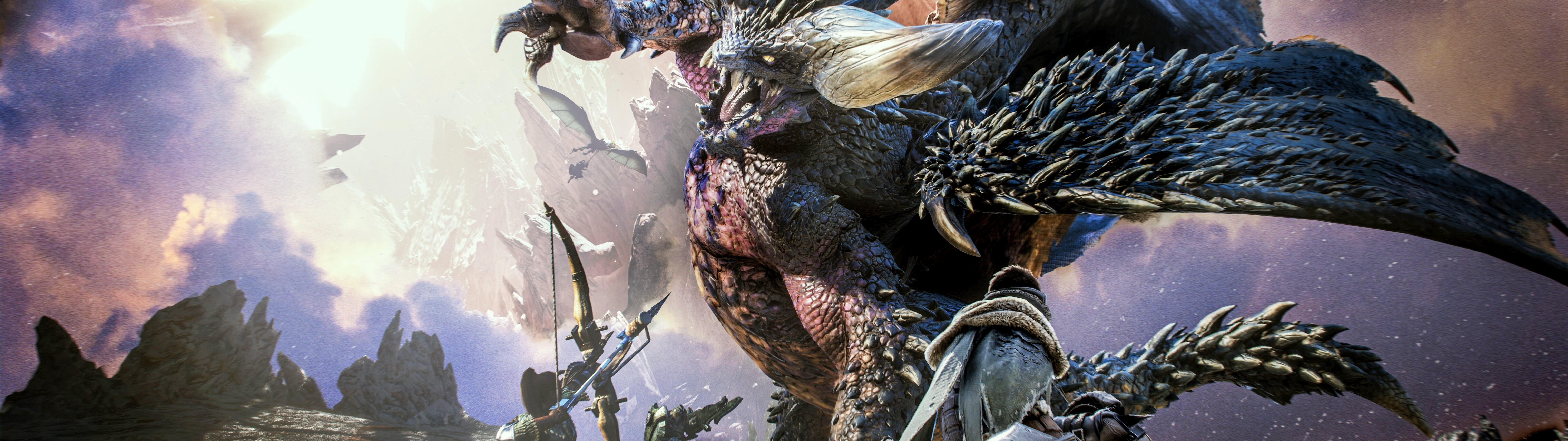 Una representación impactante del anciano dragón Nergigante, procedente del videojuego Monster Hunter World.