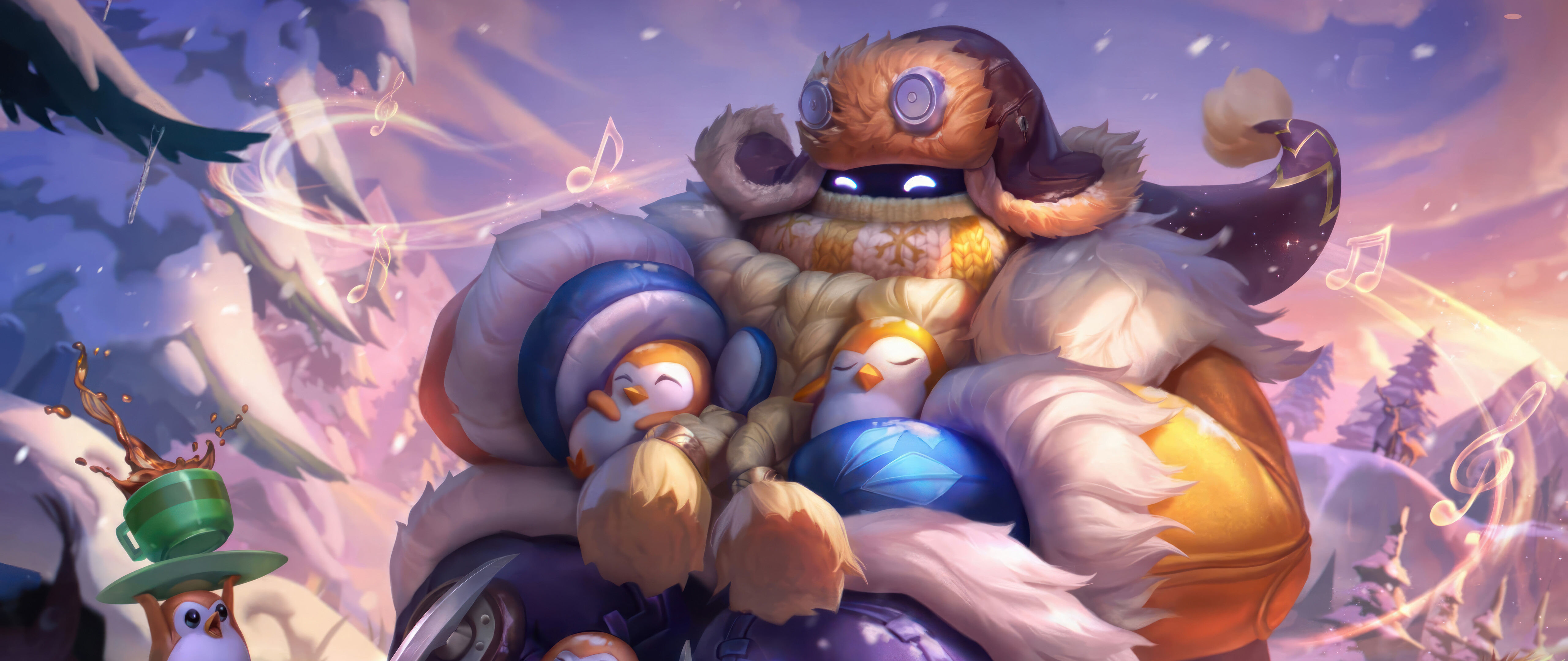 Bard, el personaje de League of Legends, utiliza magia cósmica y campanas celestiales.