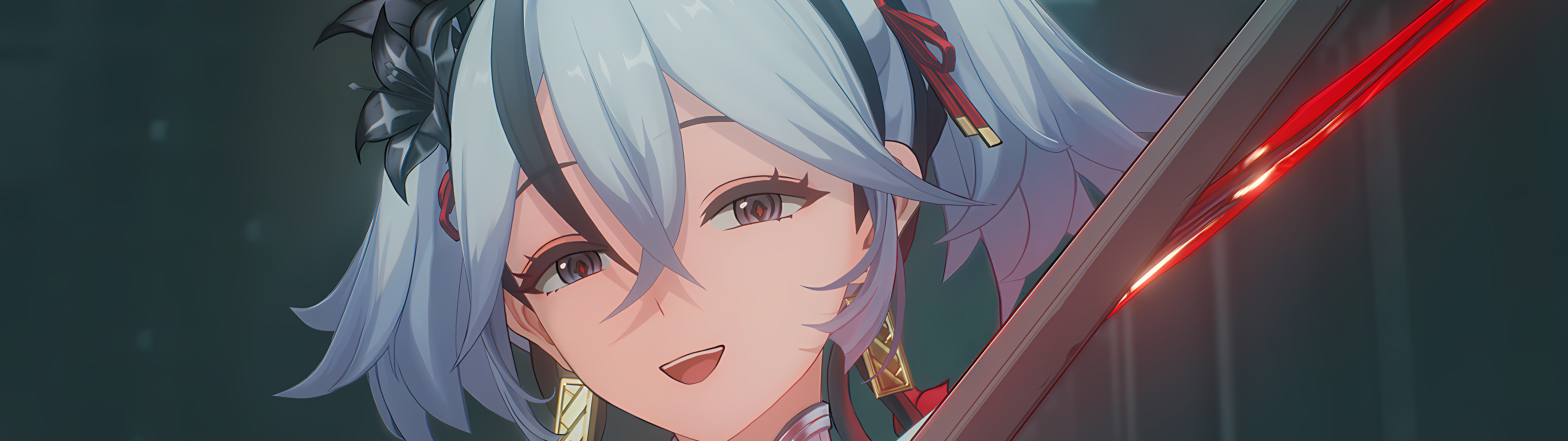 Una ilustración detallada del personaje Camellya, del videojuego Wuthering Waves.